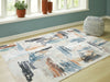 Hessland 8' x 10' Washable Rug