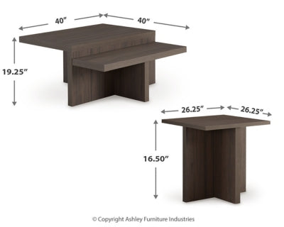 Zendex Table (Set of 2)