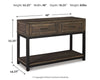 Johurst Sofa/Console Table