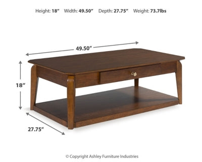 طاولة قهوة ترينمور