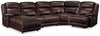VonKurt 5-Piece Reclining Sectional With Chaise