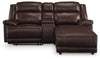 VonKurt 3-Piece Power Reclining Sectional Sofa with Chaise