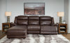 VonKurt 3-Piece Reclining Sofa Chaise