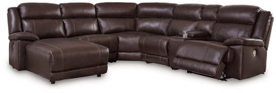 VonKurt 6-Piece Power Reclining Sectional with Chaise