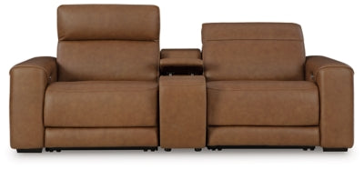 Rally-Up 2-Piece Power Reclining Sectional Loveseat with Console