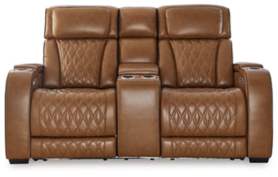 Boyington Power Reclining Loveseat with Console