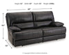 Mountainous Power Reclining Sofa