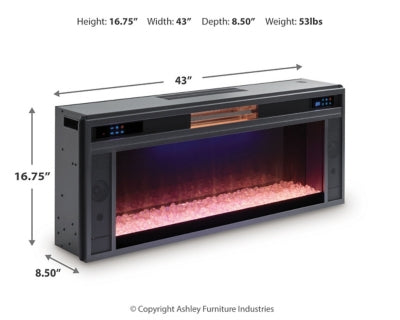 Entertainment Accessories Fireplace Insert